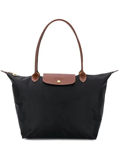 Longchamp Le Pliage Original Bags In Black