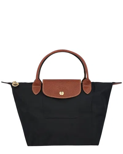 Longchamp Le Pliage Original Canvas Tote In Black