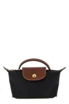 Longchamp 'le Pliage Original' Clutch In Black