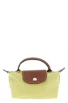 Longchamp 'le Pliage Original' Clutch In Green