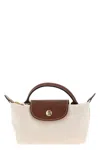 Longchamp 'le Pliage Original' Clutch In Sand