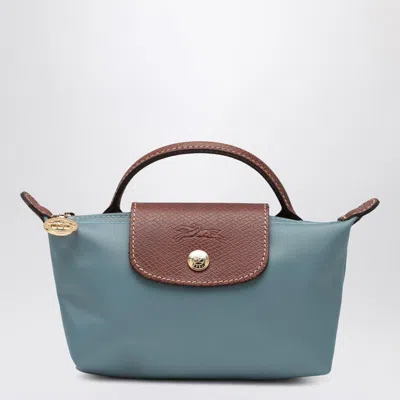 Longchamp Le Pliage Original Eucalyptus Clutch Bag