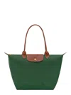 Longchamp Medium Le Pliage Original Tote Bag In Green