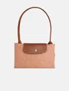 Longchamp Le Pliage Original' L Bag In Pink Tea Polyamide