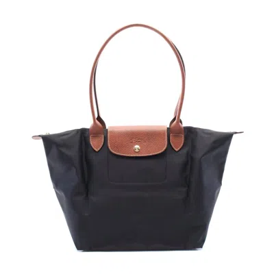 Longchamp Le Pliage Original L Tote Bag In Black