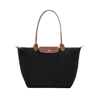 Pre-owned Longchamp Le Pliage Original L Tote Bag 'black' | Women's Size Onesize