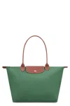 Longchamp A.p.c. Chocolat Cotton Sweater In Green