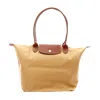 Longchamp Le Pliage Original L Tote Bag Canvas Leather In Brown