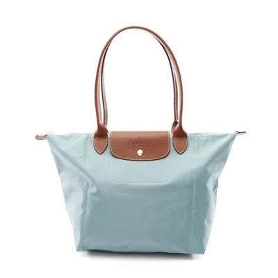 Longchamp Le Pliage Original L Tote Bag Nylon Leather In Green