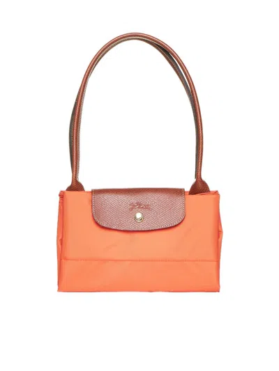 Longchamp Le Pliage Original L Tote Bag In Orange
