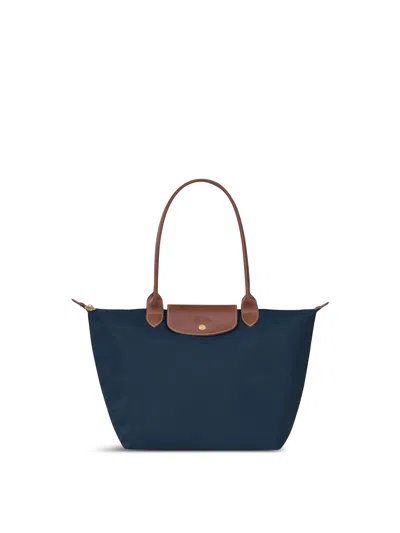 Longchamp Le Pliage Original Large Tote Bag In Blue