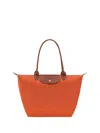 Longchamp `le Pliage Original` Large Tote Bag In Yellow