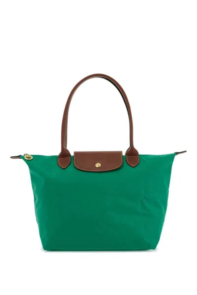 Longchamp Le Pliage Original M Shoulder Bag In Verde