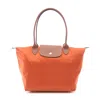 Longchamp Le Pliage Original M Tote Bag In Orange