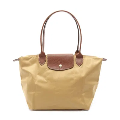 LONGCHAMP LE PLIAGE ORIGINAL M TOTE BAG CANVAS LEATHER