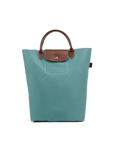 Longchamp Le Pliage Original M Tote Bag In Eucalyptus