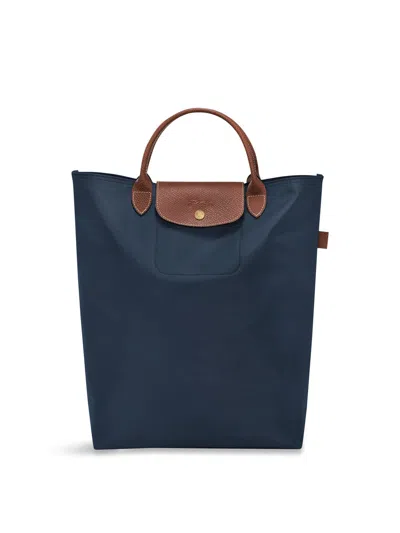 Longchamp Le Pliage Original Medium Tote Bag In Navy