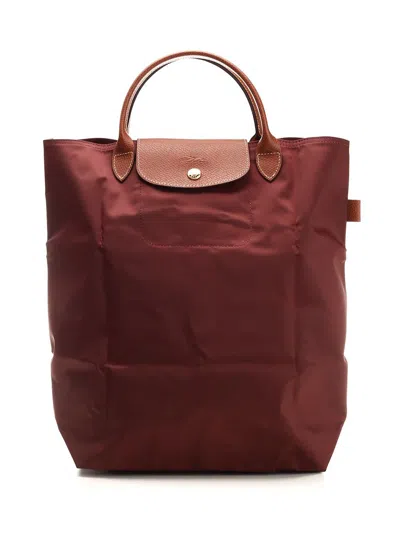 Longchamp Le Pliage Original M Tote Bag In Red
