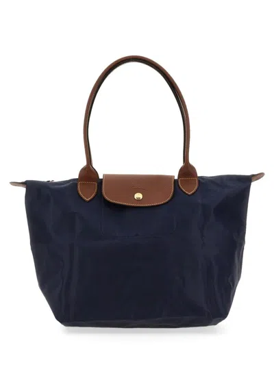 Longchamp Le Pliage Original In Marine Blue