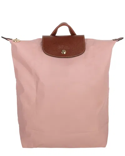 Longchamp Le Pliage Original Medium Backpack In Pink