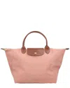 Longchamp Le Pliage Original Medium Canvas Handbag In Pink