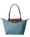 Longchamp Small Le Pliage Original Tote Bag In Green