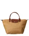 Longchamp Le Pliage Original Medium Top Handle Canvas Bag