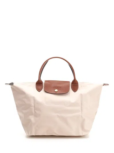 Longchamp Le Pliage Original Medium Tote Bag In Yellow Cream