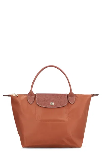 Longchamp Le Pliage Original Mini Handbag For Women In Cognac