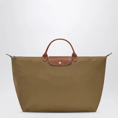 Longchamp Le Pliage Original Mini Travel Bag In Green