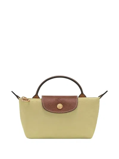 Longchamp Le Pliage Original Pouch Bag In Green