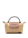 Longchamp Le Pliage Original Mini Bag In Yellow