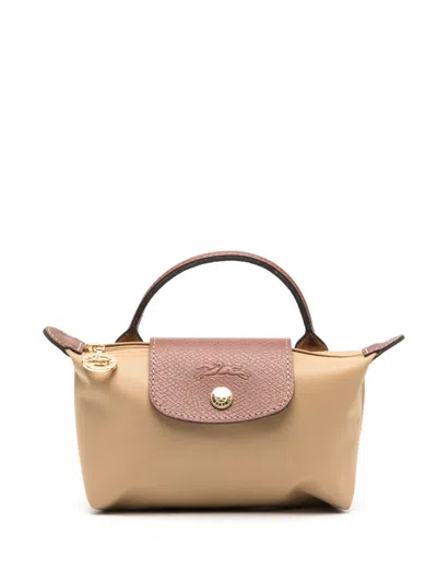 Longchamp Le Pliage Original Mini Bag In Yellow
