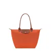 Longchamp Foldable Original M Bag Handles In Red