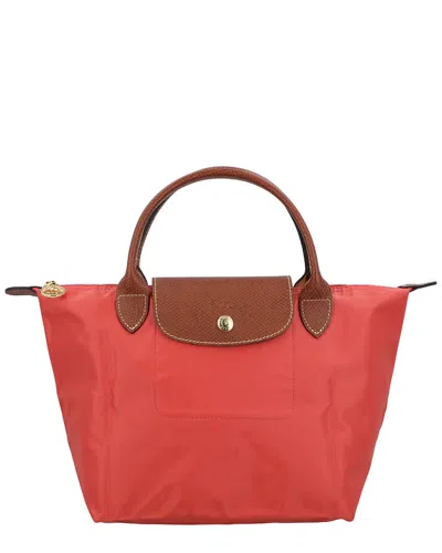 Longchamp Le Pliage Original Small Canvas Handbag In Purple