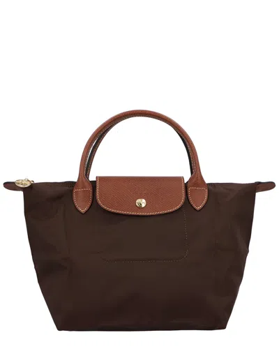 Longchamp Le Pliage Original Small Canvas Handbag In Brown
