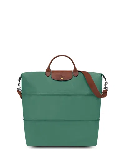 Longchamp `le Pliage Original` Small Extensible Travel Bag In Green