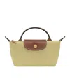 Longchamp Le Pliage Original Top Handle Bag In Green