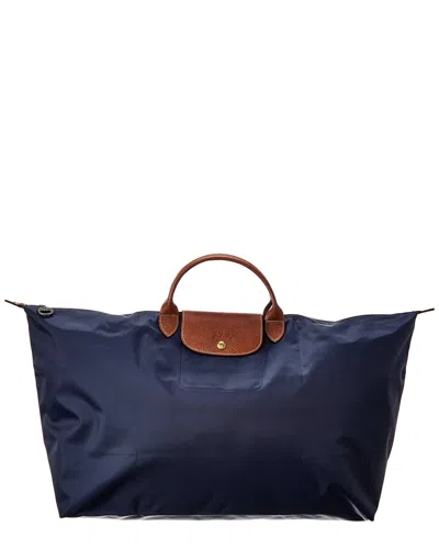 Longchamp Le Pliage Original Xl Canvas Travel Bag In Blue