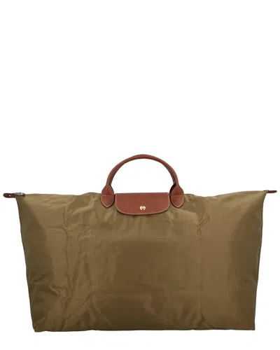 Longchamp Le Pliage Original Xl Travel Bag In Green