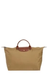 Longchamp 'le Pliage' Overnighter In Desert