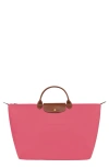 Longchamp 'le Pliage' Overnighter In Pink