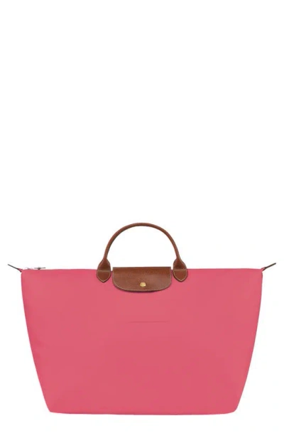 Longchamp 'le Pliage' Overnighter In Grenadine