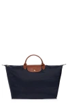 Longchamp Le Pliage Tote Bag In Blue