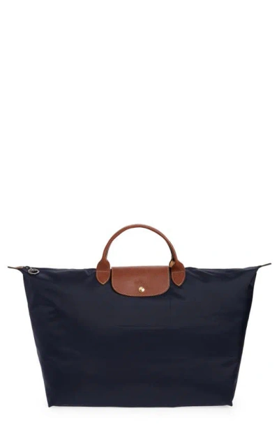 Longchamp Le Pliage Tote Bag In Marine