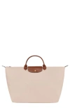 Longchamp Grosse Le Pliage Reisetasche In Neutrals