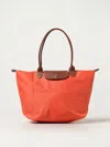 Longchamp Schultertasche  Damen Farbe Orange