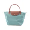Longchamp Le Pliage S Canvas Leather Handbag In Green