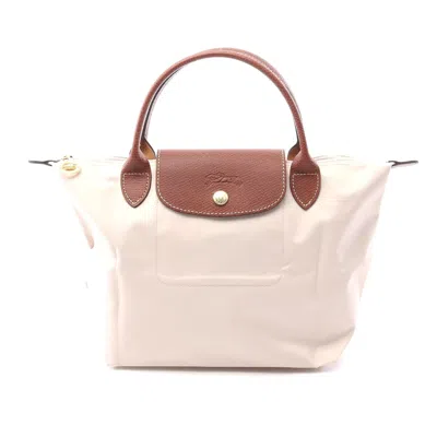 Longchamp Le Pliage S Tote Bag Nylon Leather In Sand