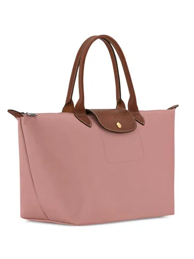 Longchamp 르 플리아쥬 숄더 백 In Pink